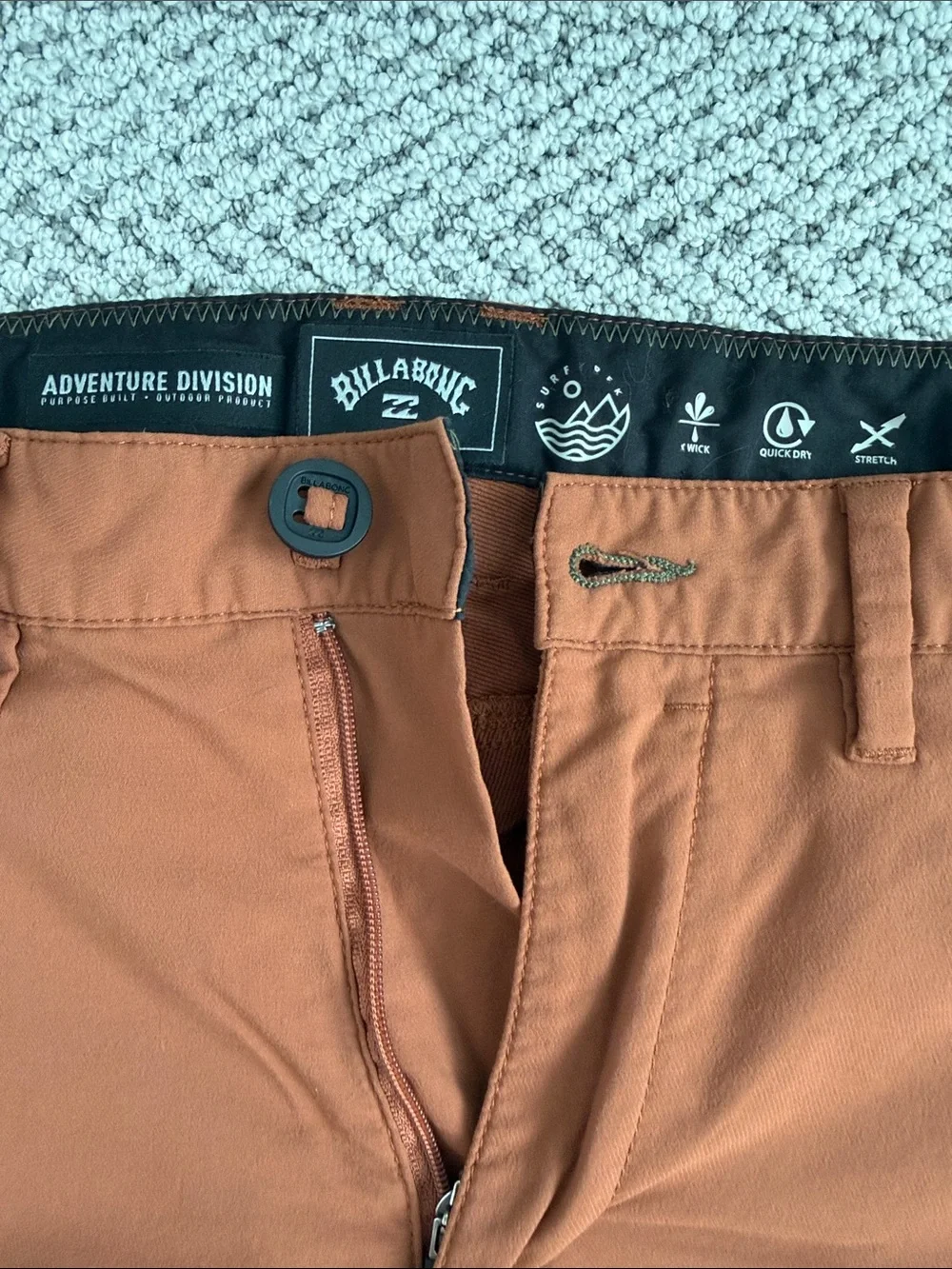 Billabong Men's Rust Orange Hybrid Shorts